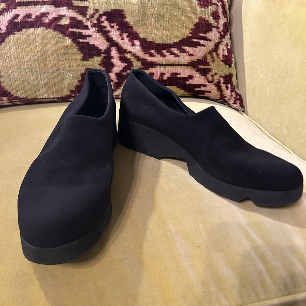 Thierry Rabotin Black Mules Comfortable Slip-On Shoes